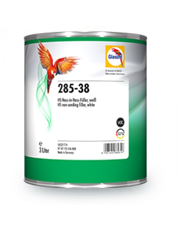 Glasurit 285-38 HS VOC Yaş Üstü Yaş Astar, Beyaz 3 Lt.