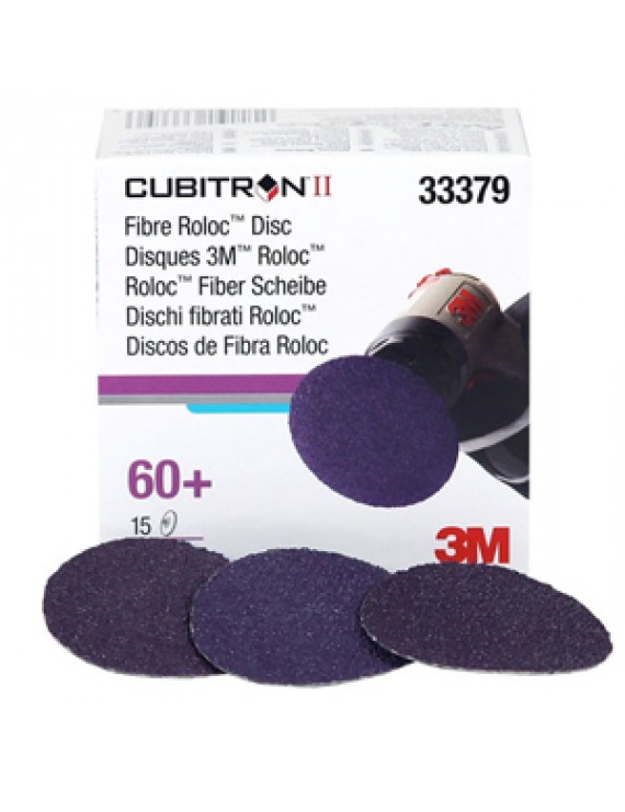 3M 33379 Cubitron II Fiber Roloc P60 Kum 50mm